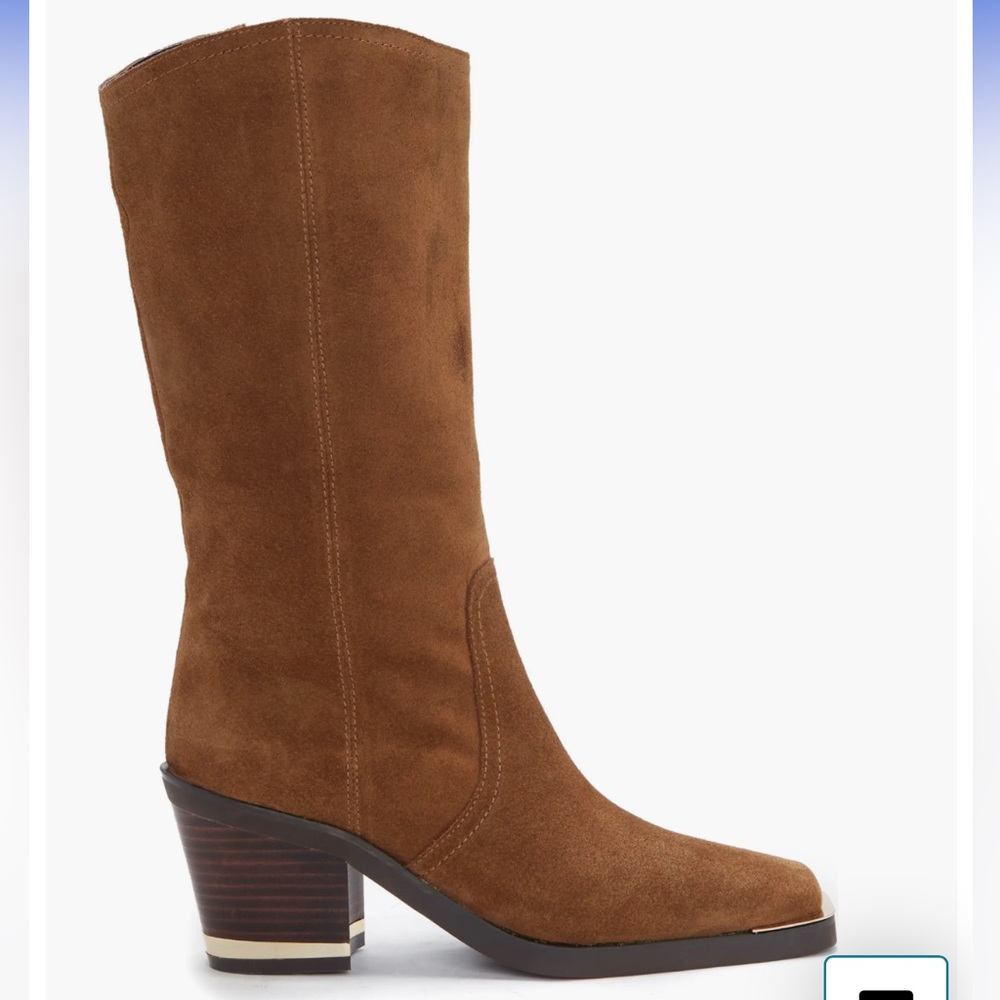 Vince Camuto BABELLIE WESTERN BOOT camel